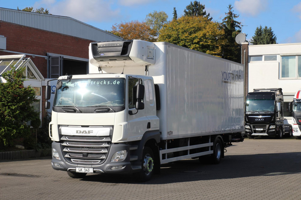 Daf CF 480 E6 CS 950 Strom TW Rolltor LBW AHK - Camión frigorífico: foto 1 Daf CF 480 E6 CS 950 Strom TW Rolltor LBW AHK - Camión frigorífico: foto 1