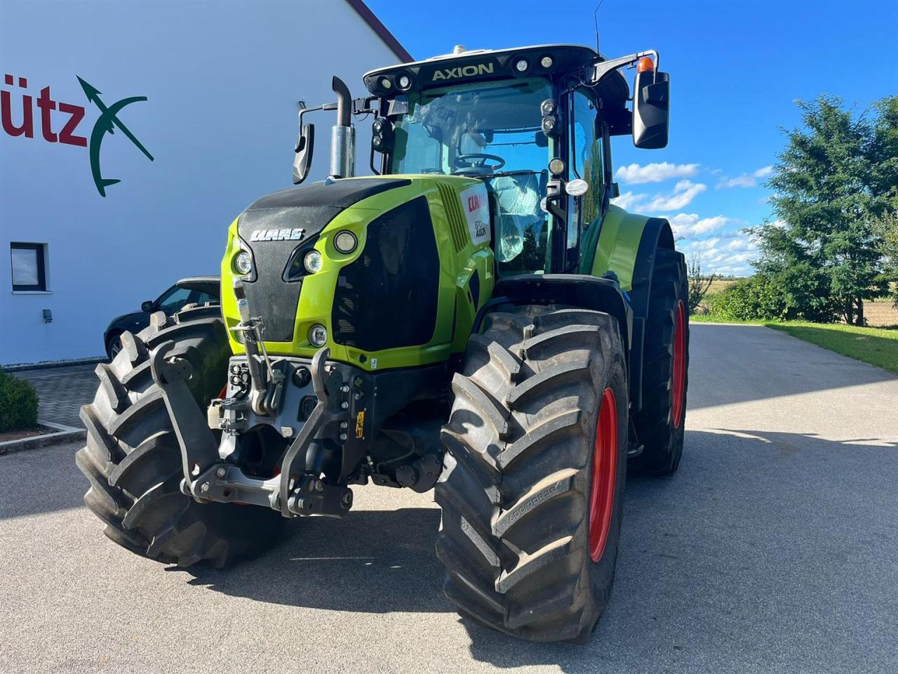 CLAAS Axion 870 CMATIC, Cebis Touch, S10-GPS, TOP - Tractor: foto 4 CLAAS Axion 870 CMATIC, Cebis Touch, S10-GPS, TOP - Tractor: foto 4