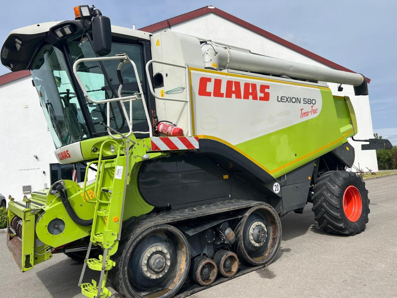 Cosechadora de granos CLAAS Lexion 580 Terra Trac, Bj. 2004: foto 1