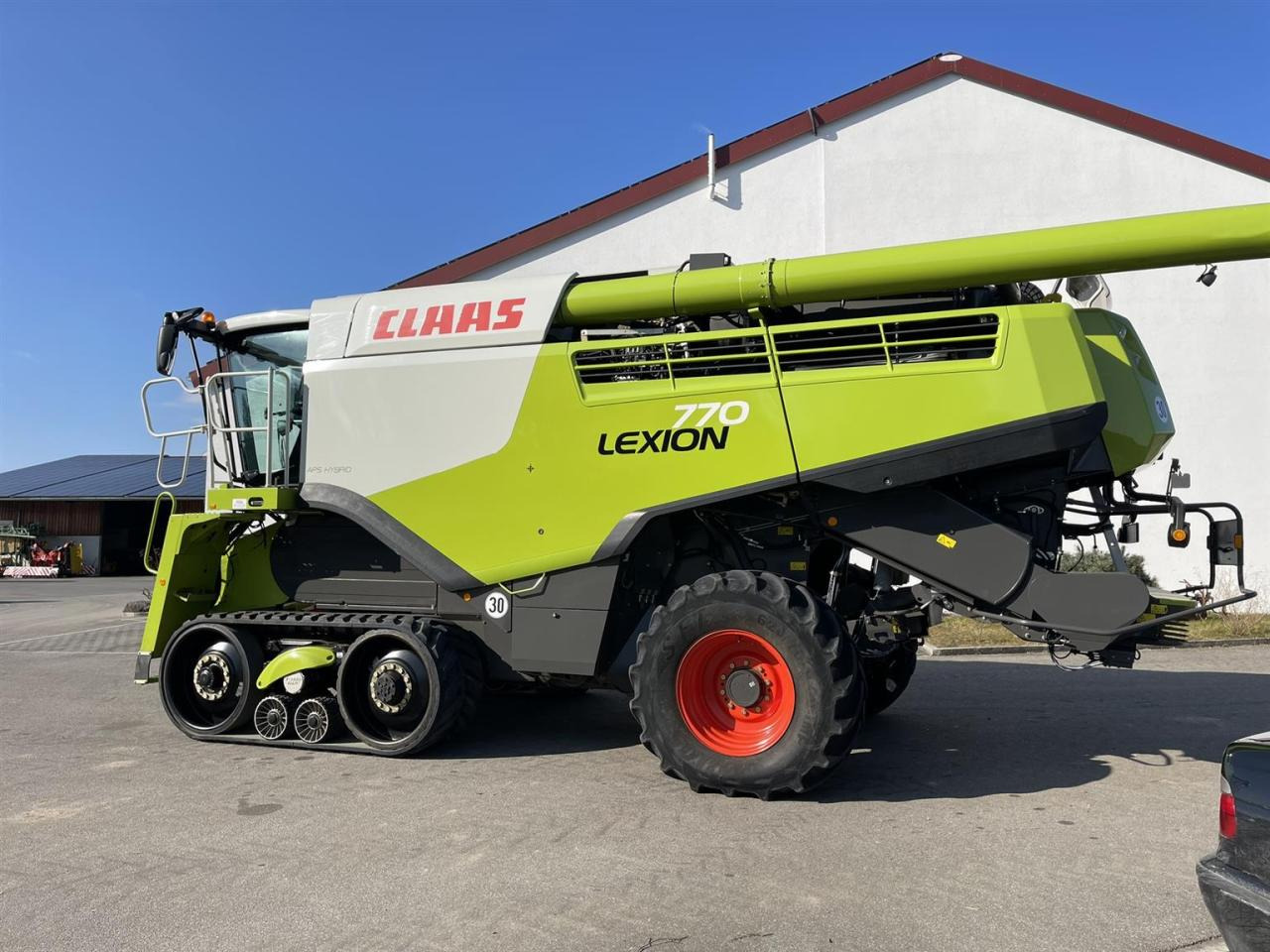 CLAAS Lexion 770 TerraTrac Modell C76 mit CEMOS AUTOMATIC und NEUEN Reifen - Cosechadora de granos: foto 3 CLAAS Lexion 770 TerraTrac Modell C76 mit CEMOS AUTOMATIC und NEUEN Reifen - Cosechadora de granos: foto 3