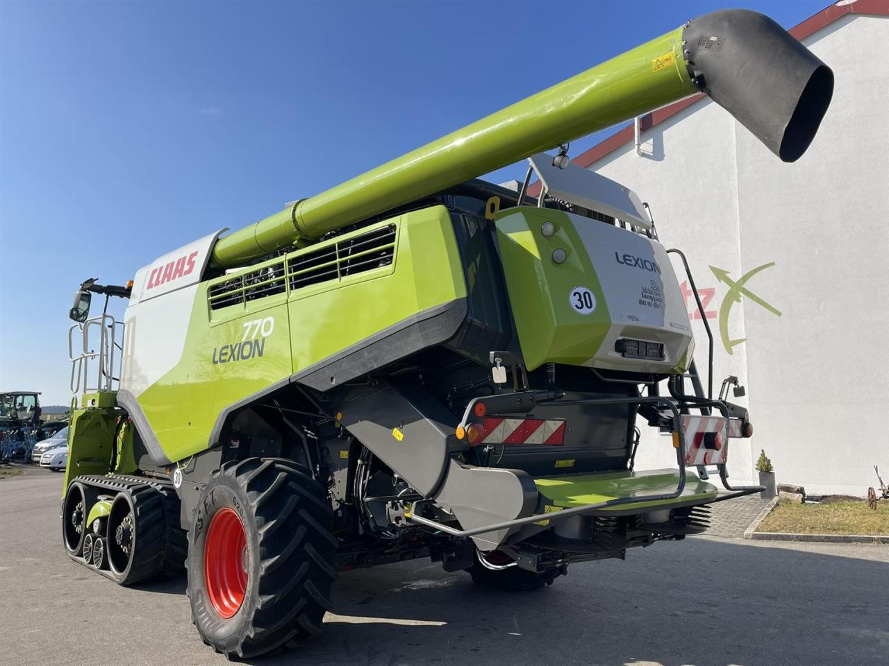CLAAS Lexion 770 TerraTrac Modell C76 mit CEMOS AUTOMATIC und NEUEN Reifen - Cosechadora de granos: foto 4 CLAAS Lexion 770 TerraTrac Modell C76 mit CEMOS AUTOMATIC und NEUEN Reifen - Cosechadora de granos: foto 4