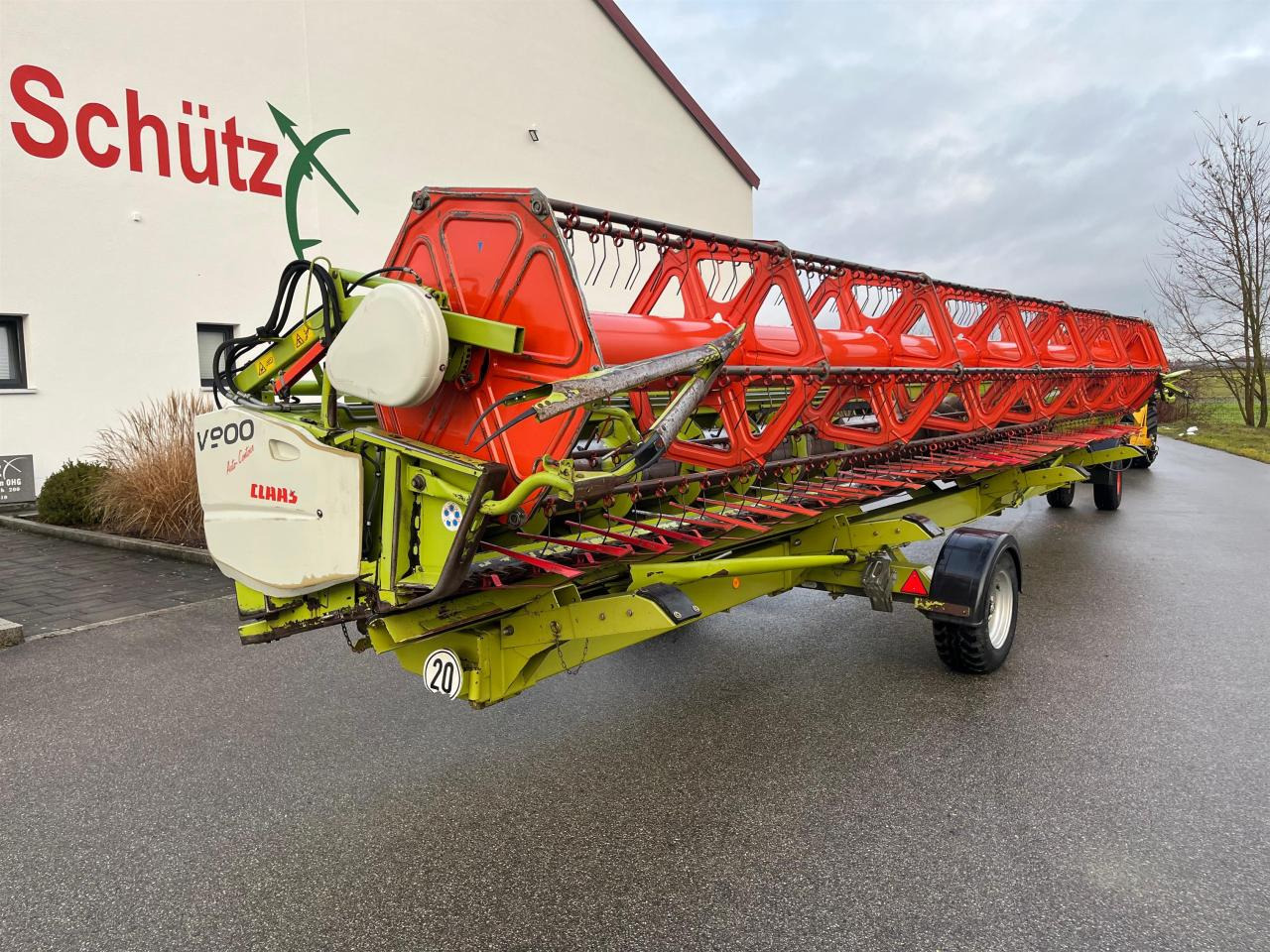 CLAAS Schneidwerk Vario V900 mit Wagen, Rapsausrüstung - Carro de cosechadora: foto 4 CLAAS Schneidwerk Vario V900 mit Wagen, Rapsausrüstung - Carro de cosechadora: foto 4