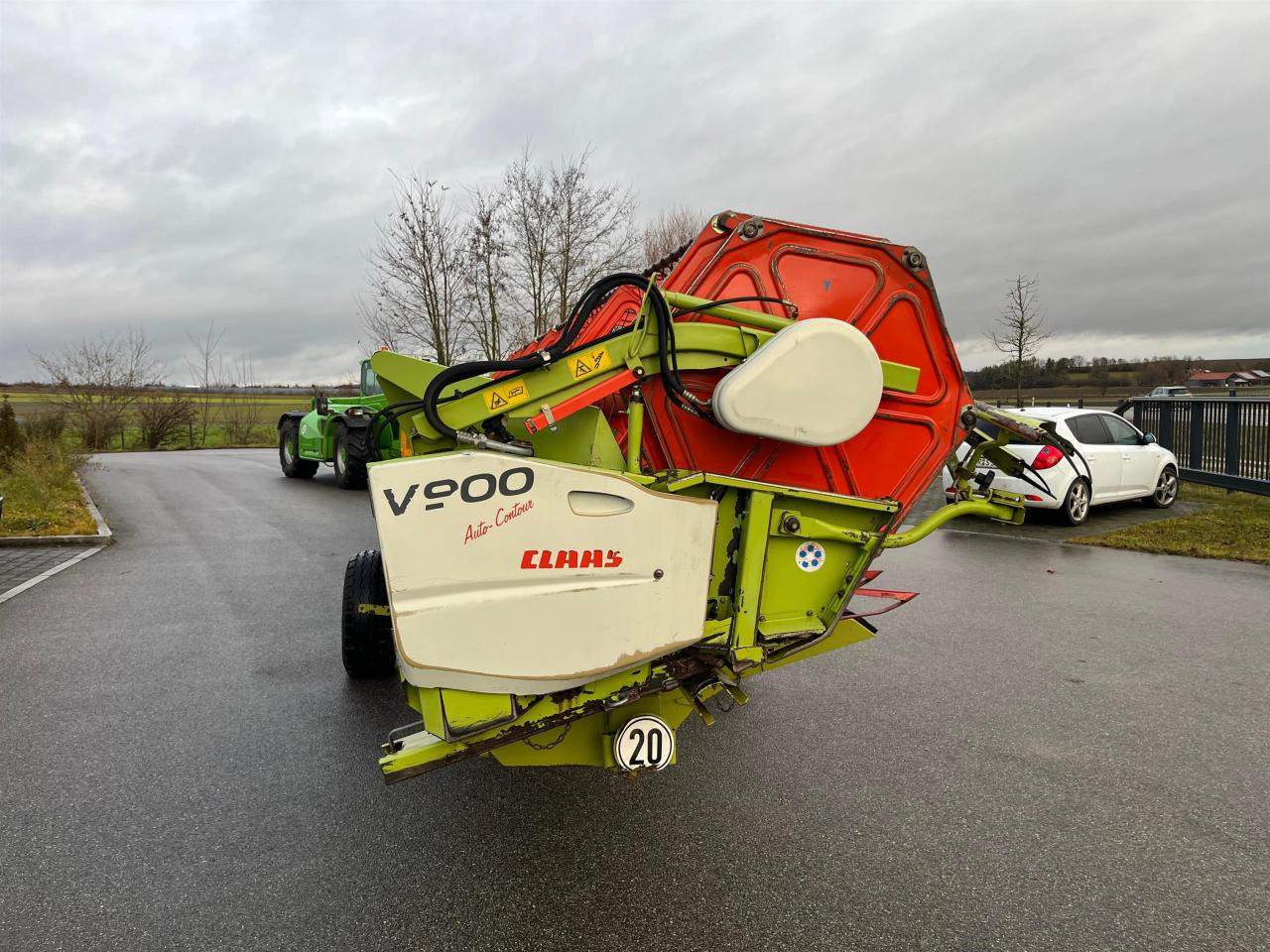 CLAAS Schneidwerk Vario V900 mit Wagen, Rapsausrüstung - Carro de cosechadora: foto 5 CLAAS Schneidwerk Vario V900 mit Wagen, Rapsausrüstung - Carro de cosechadora: foto 5