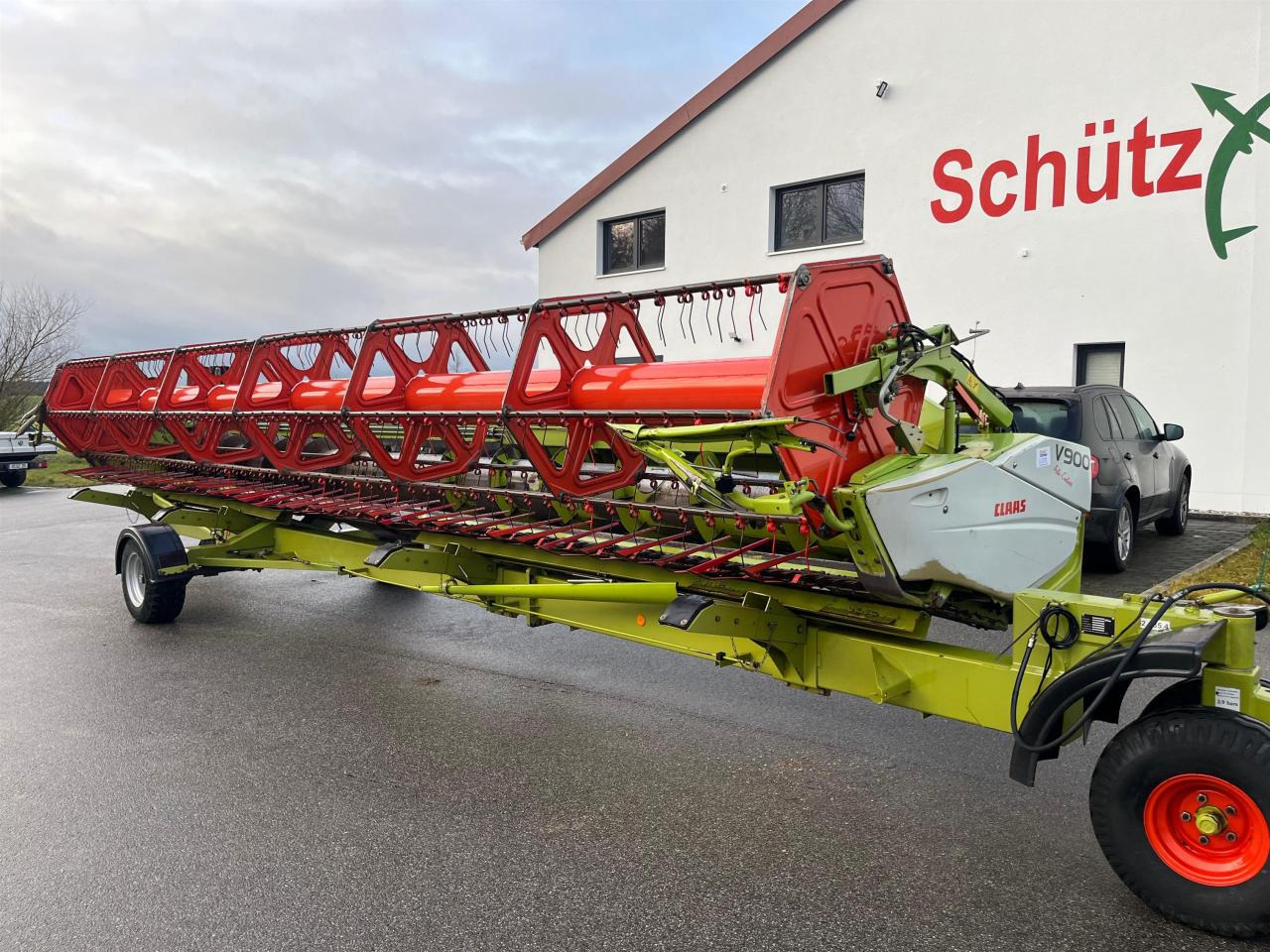 CLAAS Schneidwerk Vario V900 mit Wagen, Rapsausrüstung - Carro de cosechadora: foto 1 CLAAS Schneidwerk Vario V900 mit Wagen, Rapsausrüstung - Carro de cosechadora: foto 1