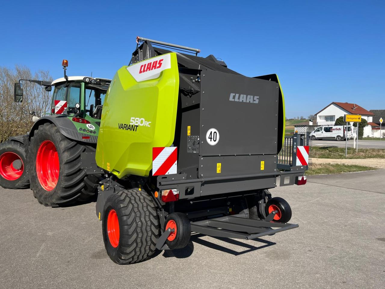 CLAAS Variant 580 RC, neuwertige Rundballenpresse - Rotoempacadora: foto 3 CLAAS Variant 580 RC, neuwertige Rundballenpresse - Rotoempacadora: foto 3