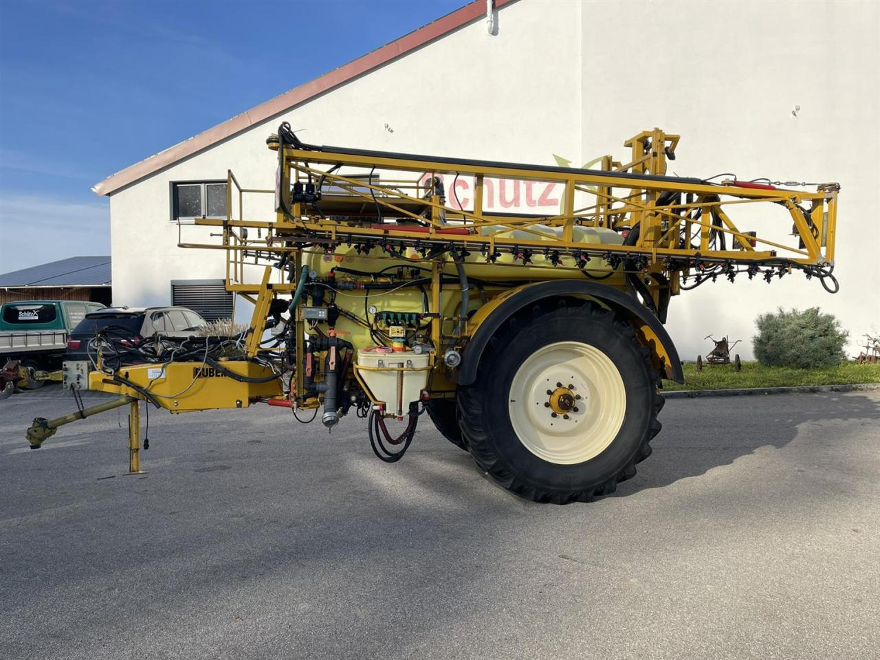 Dubex Vector mit Lenkung, 4.000 Liter Tankvolumen, 28m, Spray Control, Tank Control - Pulverizador arrastrado: foto 2 Dubex Vector mit Lenkung, 4.000 Liter Tankvolumen, 28m, Spray Control, Tank Control - Pulverizador arrastrado: foto 2