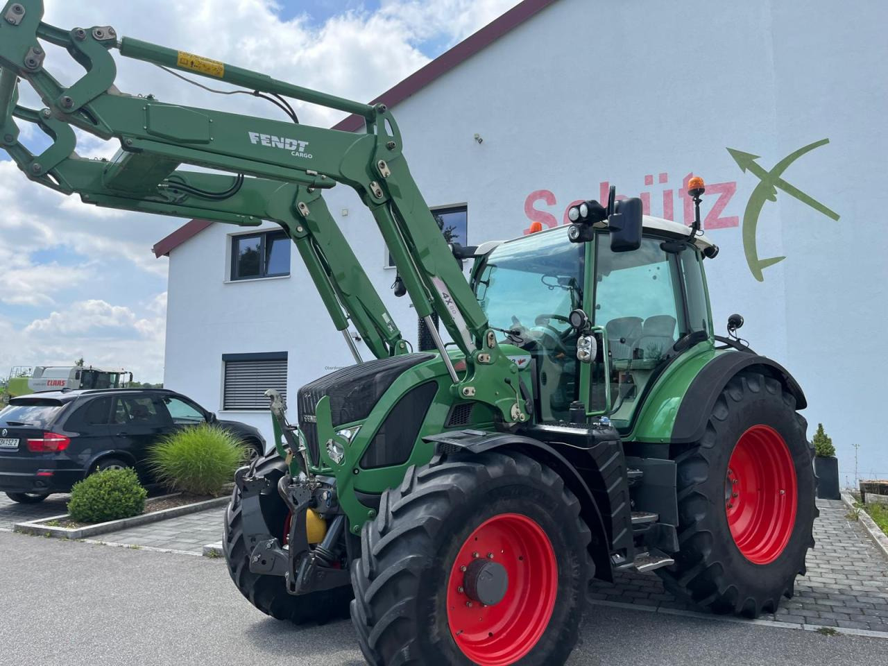 Fendt Frontlader Cargo 4X80 mit Konsole Vario 500 700 - Implemento: foto 2 Fendt Frontlader Cargo 4X80 mit Konsole Vario 500 700 - Implemento: foto 2