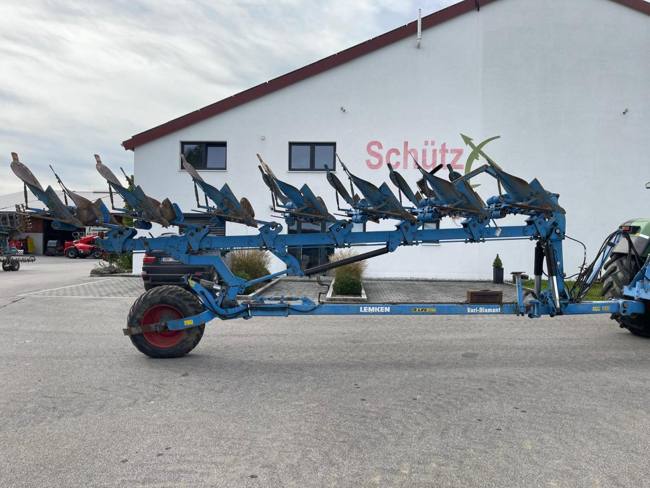 Arado Lemken Vari Diamant 9X 6/7L100 7-Schar Lemken Packerarm Plough: foto 7