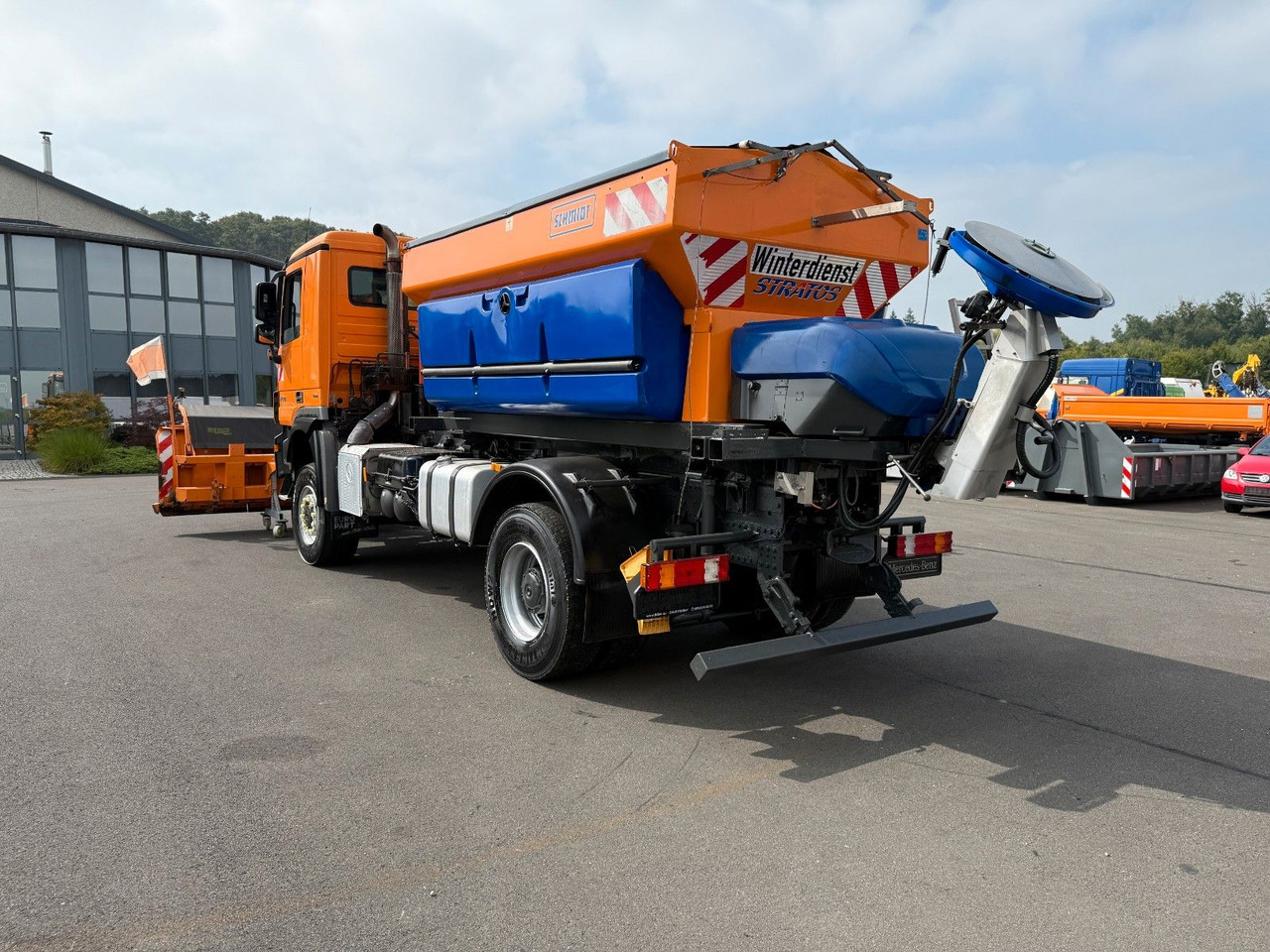 Camión chasis Mercedes-Benz Actros 2036 4x4 Dautelwechselsystem Winterdienst: foto 9