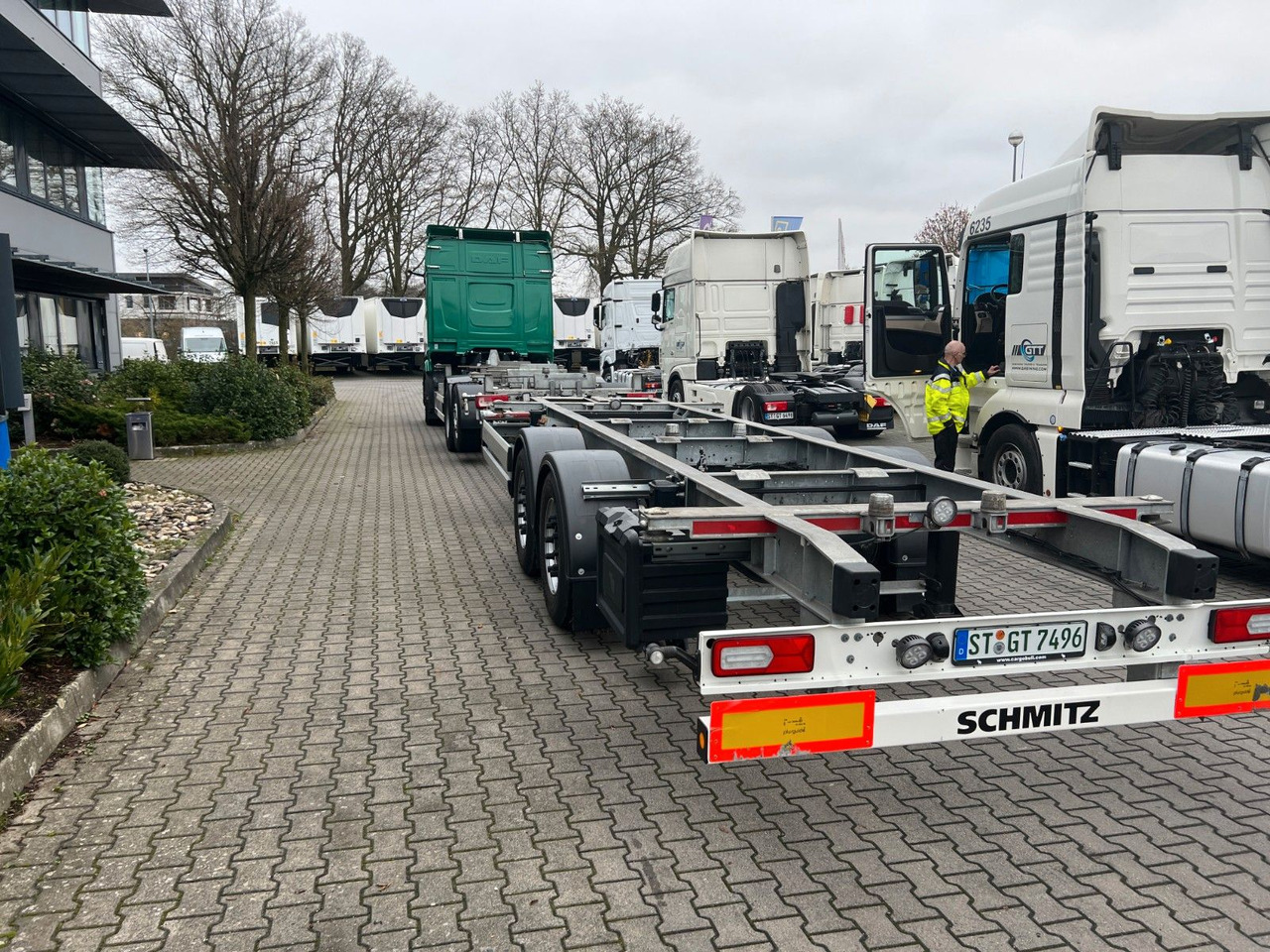 Schmitz Cargobull ZWF 18/L-20' MIDI - Remolque portacontenedore/ Intercambiable: foto 3 Schmitz Cargobull ZWF 18/L-20' MIDI - Remolque portacontenedore/ Intercambiable: foto 3