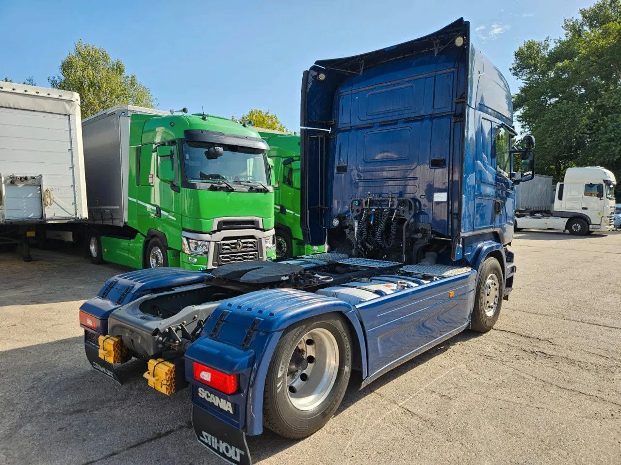 Scania R450 TopLine, Standklima, Full Spoiler, Alloy wh - Cabeza tractora: foto 3 Scania R450 TopLine, Standklima, Full Spoiler, Alloy wh - Cabeza tractora: foto 3