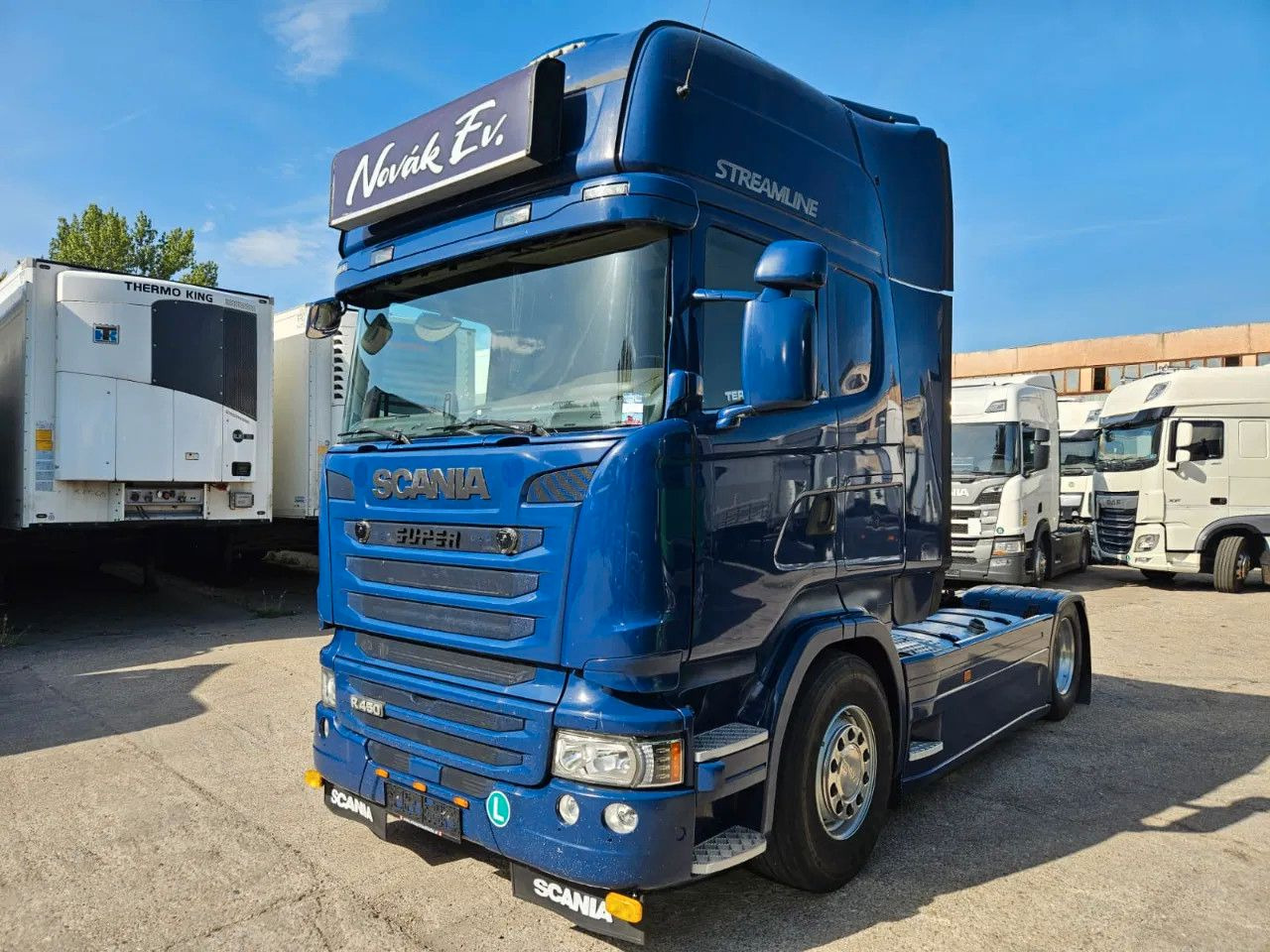 Scania R450 TopLine, Standklima, Full Spoiler, Alloy wh - Cabeza tractora: foto 1 Scania R450 TopLine, Standklima, Full Spoiler, Alloy wh - Cabeza tractora: foto 1