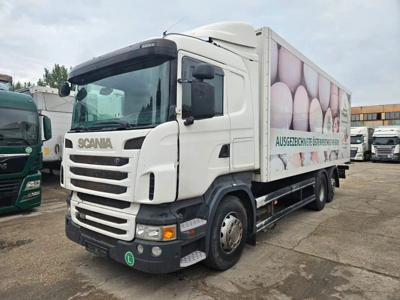Scania R480 BOX Tail Lift Euro5 - Camión caja cerrada: foto 1 Scania R480 BOX Tail Lift Euro5 - Camión caja cerrada: foto 1