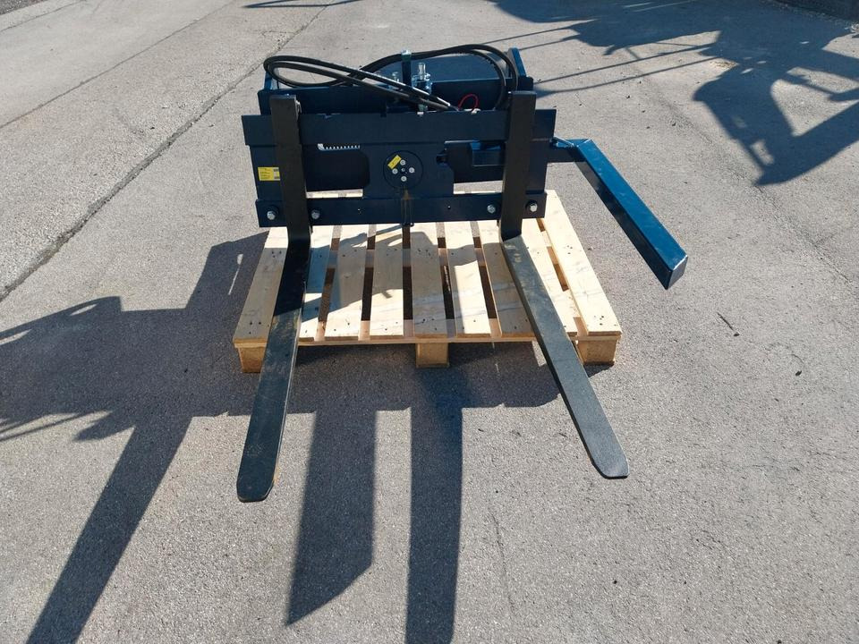 Kistendrehgerät Drehgerät Palettengabel Kramer Radlader Cat Volvo - Horquillas para Cargadora de ruedas: foto 2 Kistendrehgerät Drehgerät Palettengabel Kramer Radlader Cat Volvo - Horquillas para Cargadora de ruedas: foto 2