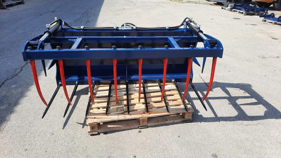 Krokodilgebiss Greifschaufel Frontlader Weidemann Hoflader Euro - Equipo para silos: foto 2 Krokodilgebiss Greifschaufel Frontlader Weidemann Hoflader Euro - Equipo para silos: foto 2