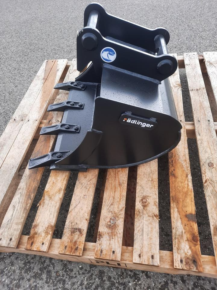 Rädlinger Tieflöffel 60 cm MS 01 Minibagger Bagger Lehnhoff - Cazo para excavadora: foto 4 Rädlinger Tieflöffel 60 cm MS 01 Minibagger Bagger Lehnhoff - Cazo para excavadora: foto 4