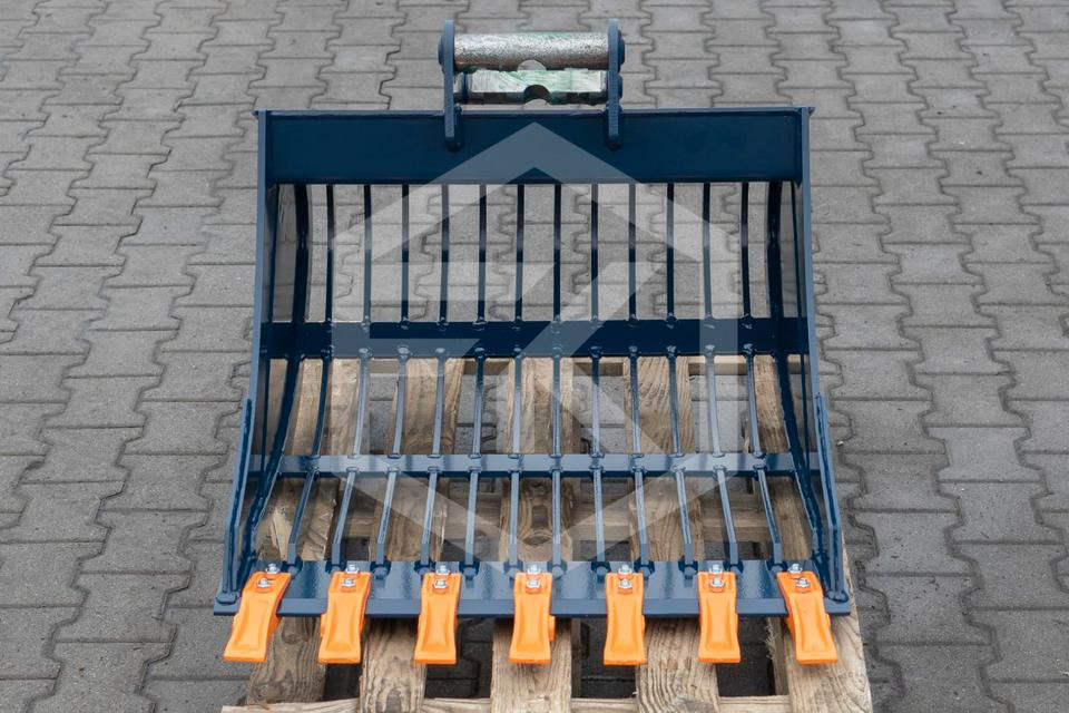 Sieblöffel 2,6 - 3,5 Baggerschaufel Grabenräumlöffel Minibagger - Cuchara para clasificación para Miniexcavadora: foto 2 Sieblöffel 2,6 - 3,5 Baggerschaufel Grabenräumlöffel Minibagger - Cuchara para clasificación para Miniexcavadora: foto 2