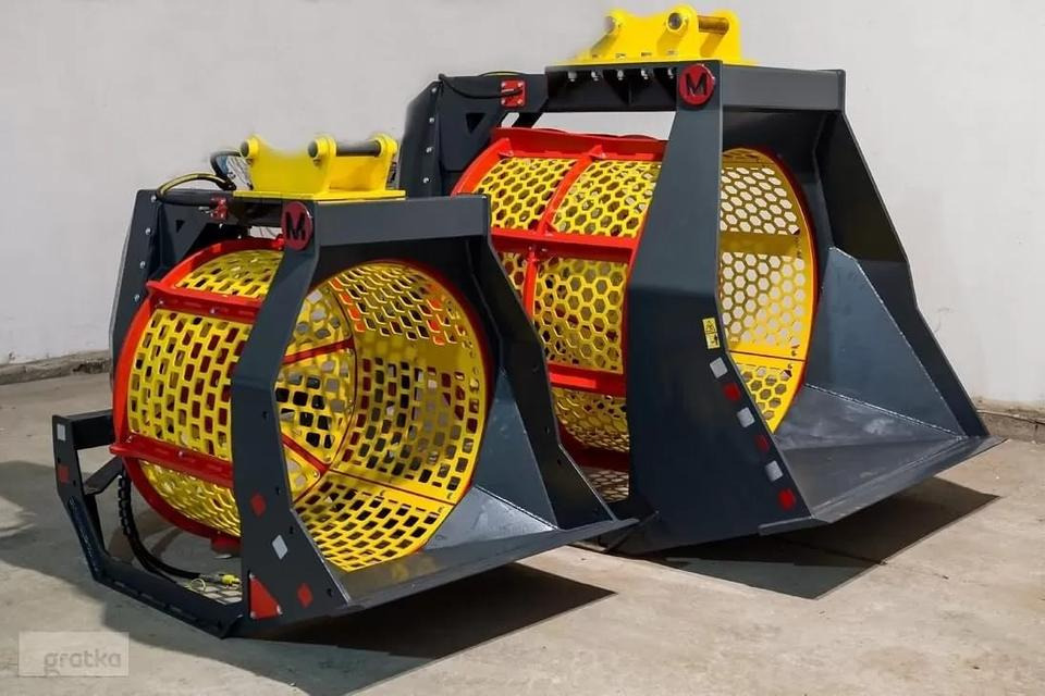 Siebtrommel für Bagger 250-1000l Siebanlage Sieblöffel Minibagger - Cuchara para clasificación para Excavadora: foto 1 Siebtrommel für Bagger 250-1000l Siebanlage Sieblöffel Minibagger - Cuchara para clasificación para Excavadora: foto 1
