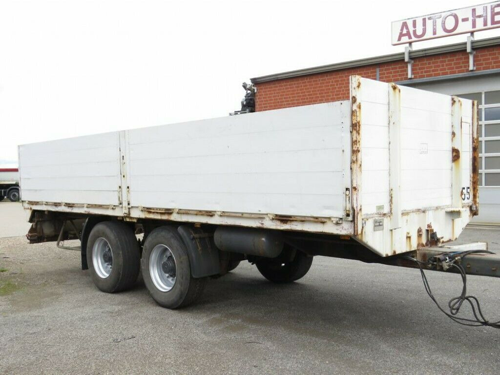 Dinkel Tandemanhänger DTAP 18000 Baustoffanhänger - Remolque plataforma/ Caja abierta: foto 2 Dinkel Tandemanhänger DTAP 18000 Baustoffanhänger - Remolque plataforma/ Caja abierta: foto 2