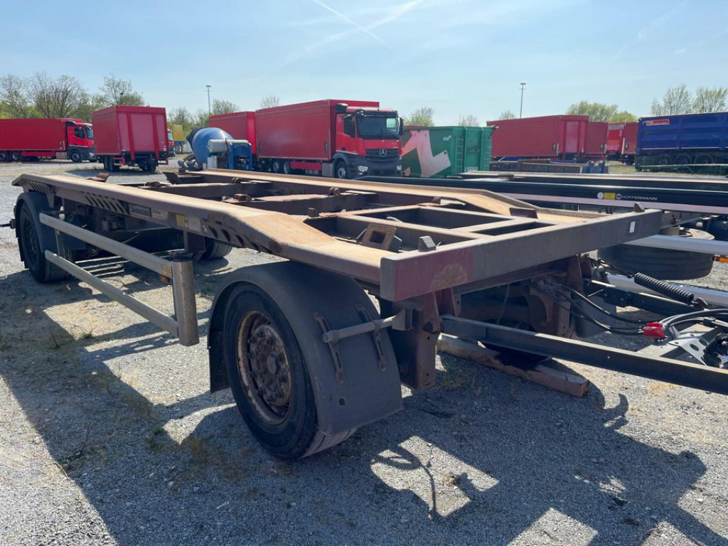 HUEFFERMANN 2-achs Abrollanhänger HAR 18.70 Containeranhänger - Remolque multilift/ Portacontenedores de cadenas: foto 2 HUEFFERMANN 2-achs Abrollanhänger HAR 18.70 Containeranhänger - Remolque multilift/ Portacontenedores de cadenas: foto 2