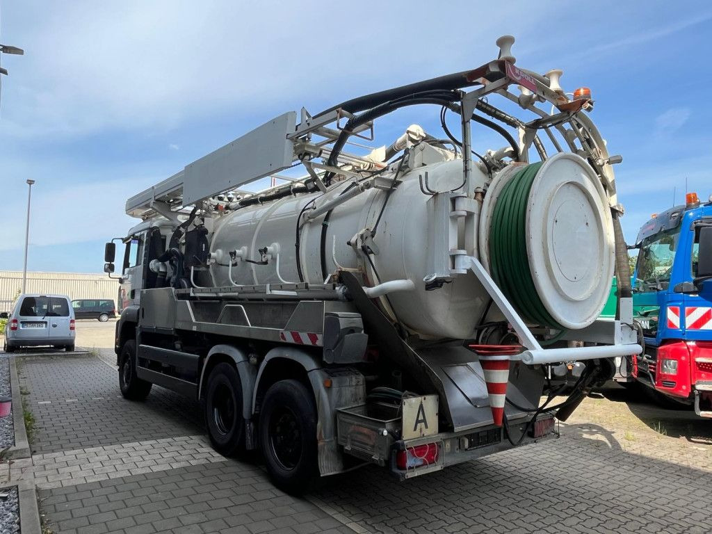 MAN TG-A 28.400 6x4-4 BL Saug + Spülwagen Funk - Limpieza de alcantarillado: foto 3 MAN TG-A 28.400 6x4-4 BL Saug + Spülwagen Funk - Limpieza de alcantarillado: foto 3