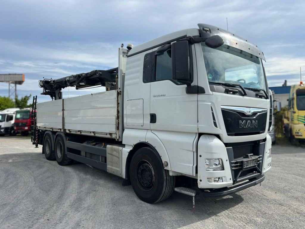 MAN TG-X 26.440 6x4 Pritsche Heckkran Hiab XS 166 - Camión caja abierta, Camión grúa: foto 2 MAN TG-X 26.440 6x4 Pritsche Heckkran Hiab XS 166 - Camión caja abierta, Camión grúa: foto 2