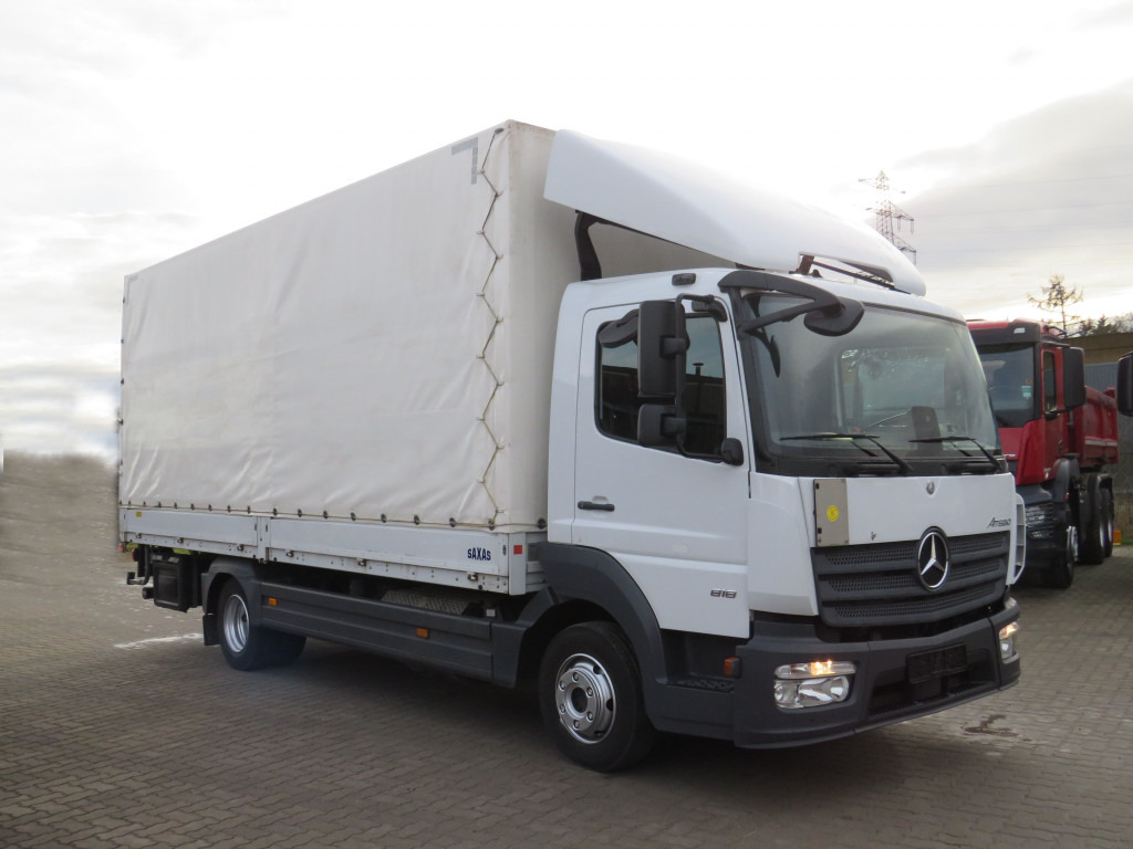 MERCEDES-BENZ Atego 818 L Pritsche LBW LBW 1 to AHK+Luftans - Furgoneta con lona: foto 5 MERCEDES-BENZ Atego 818 L Pritsche LBW LBW 1 to AHK+Luftans - Furgoneta con lona: foto 5