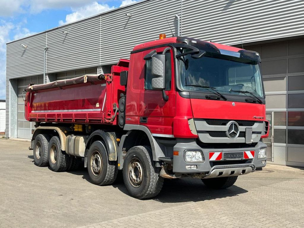 Mercedes-Benz Actros 4141 K 8x4 4-Achs Kipper Bordmatik Meille - Camión volquete: foto 2 Mercedes-Benz Actros 4141 K 8x4 4-Achs Kipper Bordmatik Meille - Camión volquete: foto 2