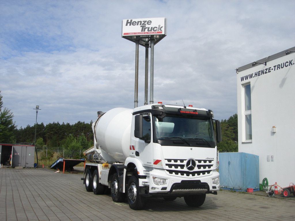 Mercedes-Benz Arocs 3240 B 8x4 Betonmischer Deutsch Top AP Ach - Camión hormigonera: foto 1 Mercedes-Benz Arocs 3240 B 8x4 Betonmischer Deutsch Top AP Ach - Camión hormigonera: foto 1