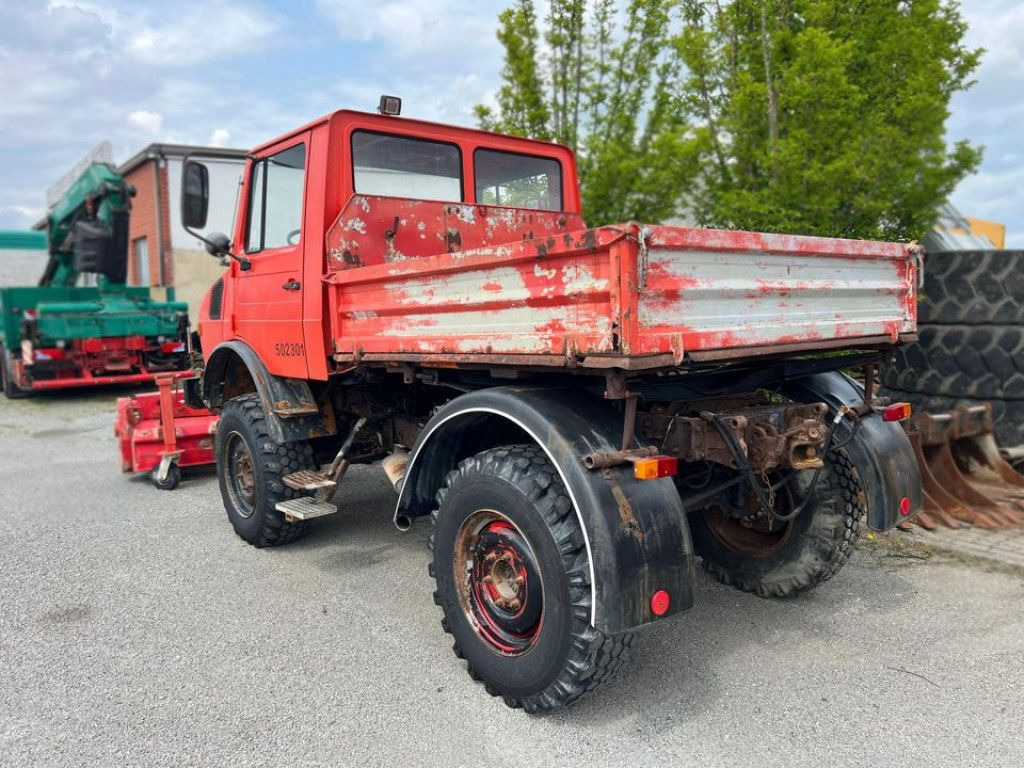 Mercedes-Benz Unimog U 424 2-Achs Allradkipper Front+Heckhydra - Camión volquete: foto 4 Mercedes-Benz Unimog U 424 2-Achs Allradkipper Front+Heckhydra - Camión volquete: foto 4