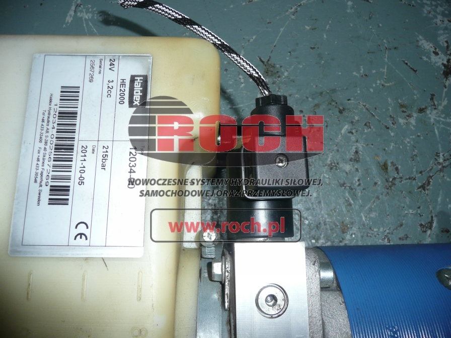 HALDEX HE2000 12034-00 24V 3,2cc + 24MA42S-WAL + 12010-001140 - Bomba hidráulica para Maquinaria de construcción: foto 2 HALDEX HE2000 12034-00 24V 3,2cc + 24MA42S-WAL + 12010-001140 - Bomba hidráulica para Maquinaria de construcción: foto 2