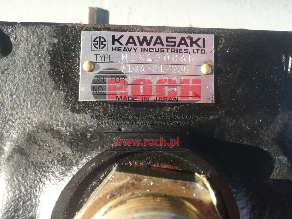 KAWASAKI M2X130CAB-10A-01/235 KLC0001 47371888 - Motor hidráulico: foto 2 KAWASAKI M2X130CAB-10A-01/235 KLC0001 47371888 - Motor hidráulico: foto 2