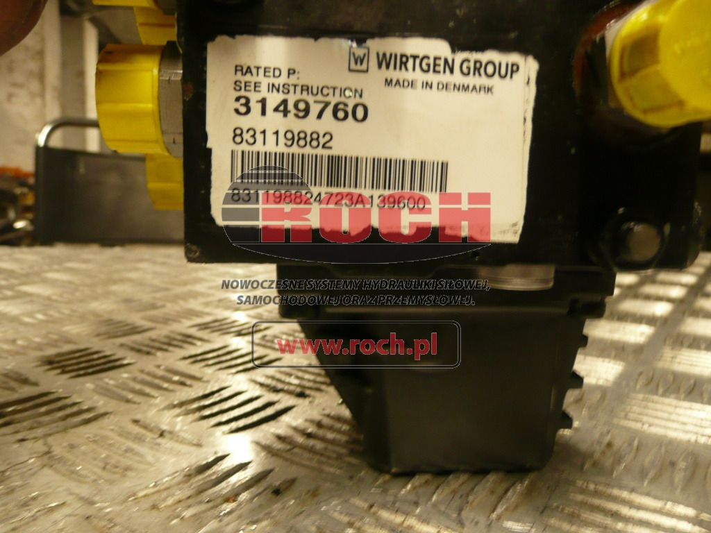 WIRTGEN 3149760 83119882 - 2 SEKCYJNY + 11172734 11-32VDC - Válvula hidráulica: foto 1 WIRTGEN 3149760 83119882 - 2 SEKCYJNY + 11172734 11-32VDC - Válvula hidráulica: foto 1