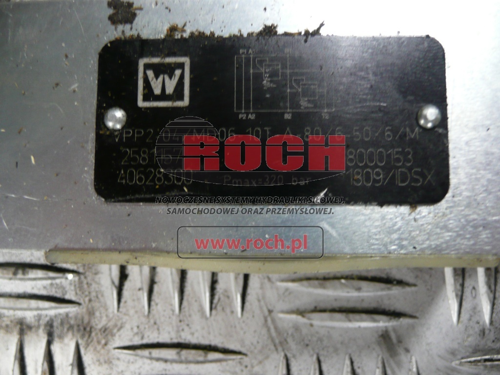 WIRTGEN VPP2-04/MD06-10T-A-80/6-50/6/M 2581157 8000153 40628300 1809/IDSX - Válvula hidráulica: foto 2 WIRTGEN VPP2-04/MD06-10T-A-80/6-50/6/M 2581157 8000153 40628300 1809/IDSX - Válvula hidráulica: foto 2