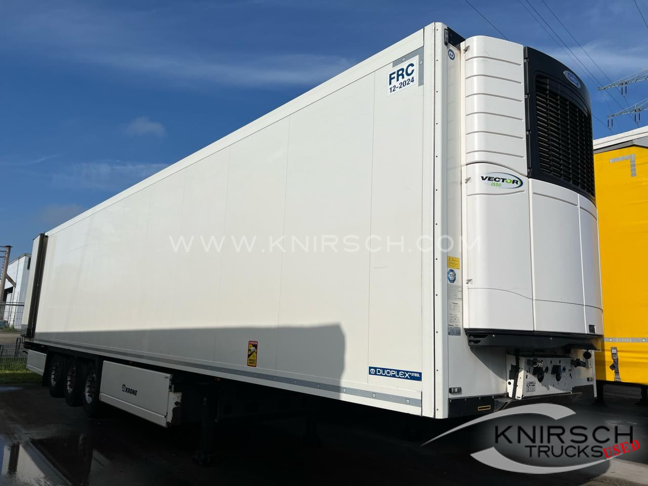 KRONE Tiefkühlauflieger, Doppelstock, Carrier - Semirremolque frigorífico: foto 1 KRONE Tiefkühlauflieger, Doppelstock, Carrier - Semirremolque frigorífico: foto 1