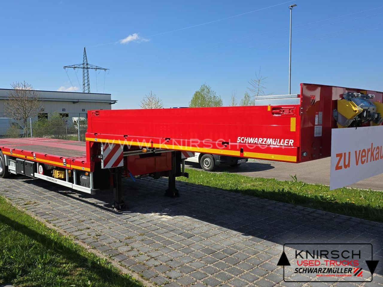 Schwarzmüller Tieflader ausziehbar gelenkt - Semirremolque góndola rebajadas: foto 1 Schwarzmüller Tieflader ausziehbar gelenkt - Semirremolque góndola rebajadas: foto 1