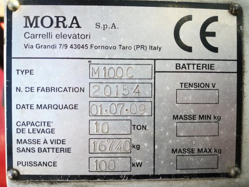 Carretilla elevadora de gas Mora M100C: foto 7