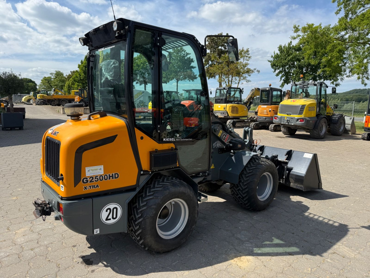 Giant G2500 HD X-TRA, Bj 20, SW, Schaufel, Gabel - Cargadora de ruedas: foto 4 Giant G2500 HD X-TRA, Bj 20, SW, Schaufel, Gabel - Cargadora de ruedas: foto 4