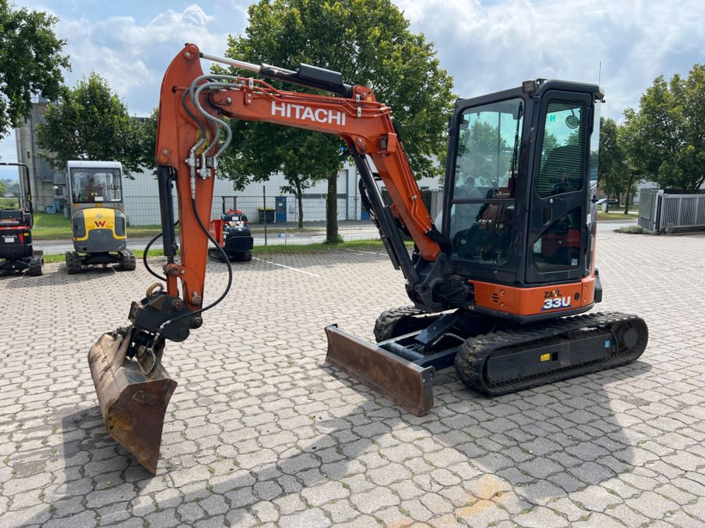 Hitachi ZX 33 U-6 CLR, Bj 22, 610 BH, Klima, MS03, GLV - Miniexcavadora: foto 1 Hitachi ZX 33 U-6 CLR, Bj 22, 610 BH, Klima, MS03, GLV - Miniexcavadora: foto 1