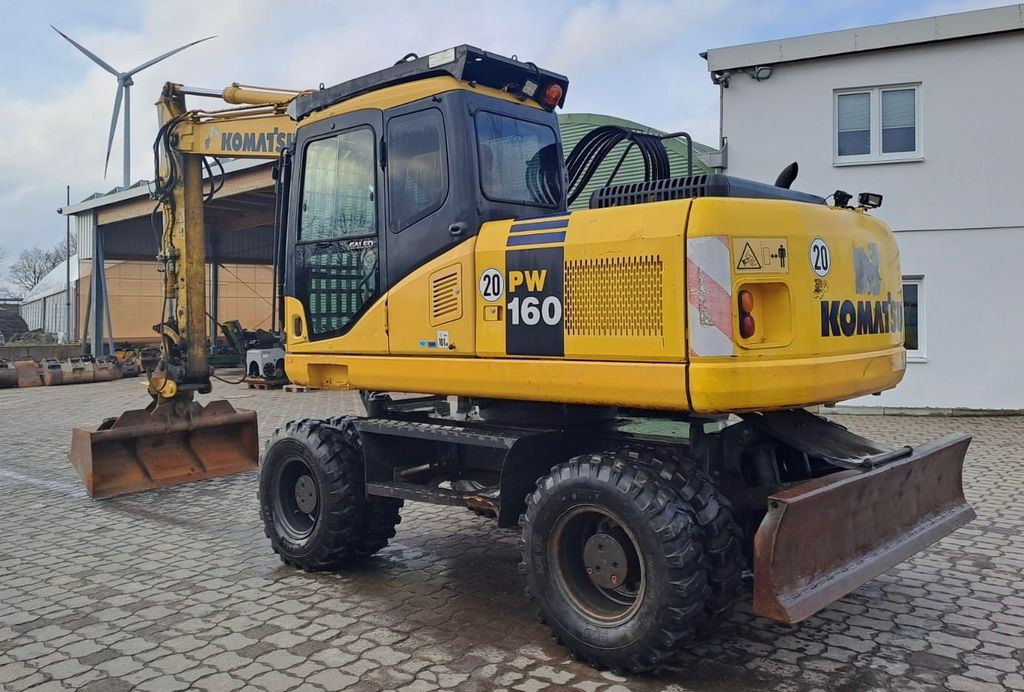 Komatsu PW 160-7, Bj 07, 7050 BH, hydr. VA, MS10, GLV - Excavadora de ruedas: foto 3 Komatsu PW 160-7, Bj 07, 7050 BH, hydr. VA, MS10, GLV - Excavadora de ruedas: foto 3