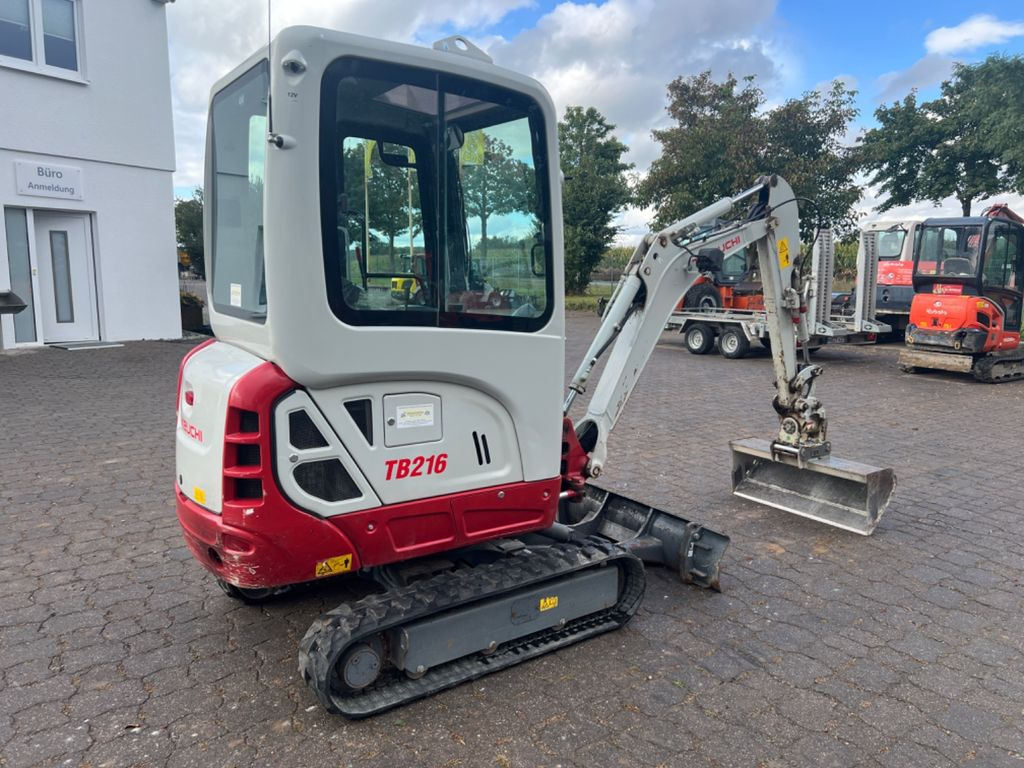 Takeuchi TB 216 V4 Bj 20, 1000 BH Powertilt HS01 3 Löffel - Miniexcavadora: foto 2 Takeuchi TB 216 V4 Bj 20, 1000 BH Powertilt HS01 3 Löffel - Miniexcavadora: foto 2