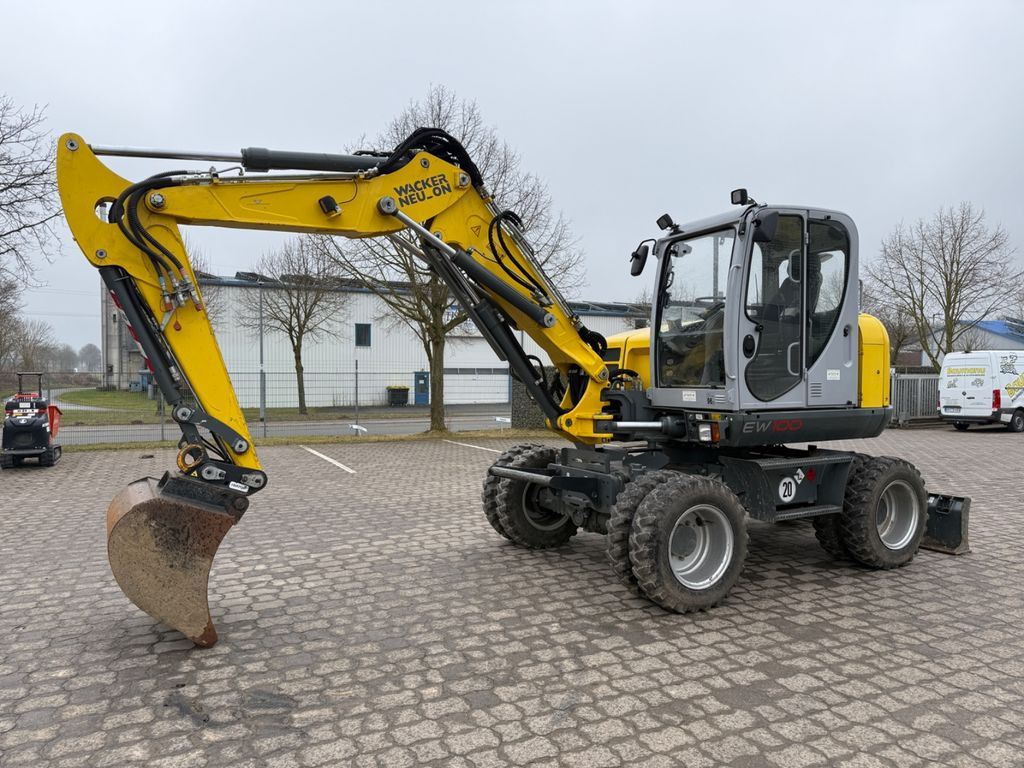Wacker EW 100, Bj 20, 2050 BH, VA, HS08, TL - Excavadora de ruedas: foto 1 Wacker EW 100, Bj 20, 2050 BH, VA, HS08, TL - Excavadora de ruedas: foto 1