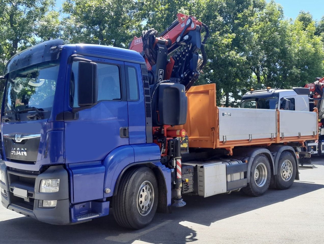 MERCEDES-BENZ Hiab Palfinger Fassi F275-5 JIB-3 - Camión caja abierta: foto 4 MERCEDES-BENZ Hiab Palfinger Fassi F275-5 JIB-3 - Camión caja abierta: foto 4