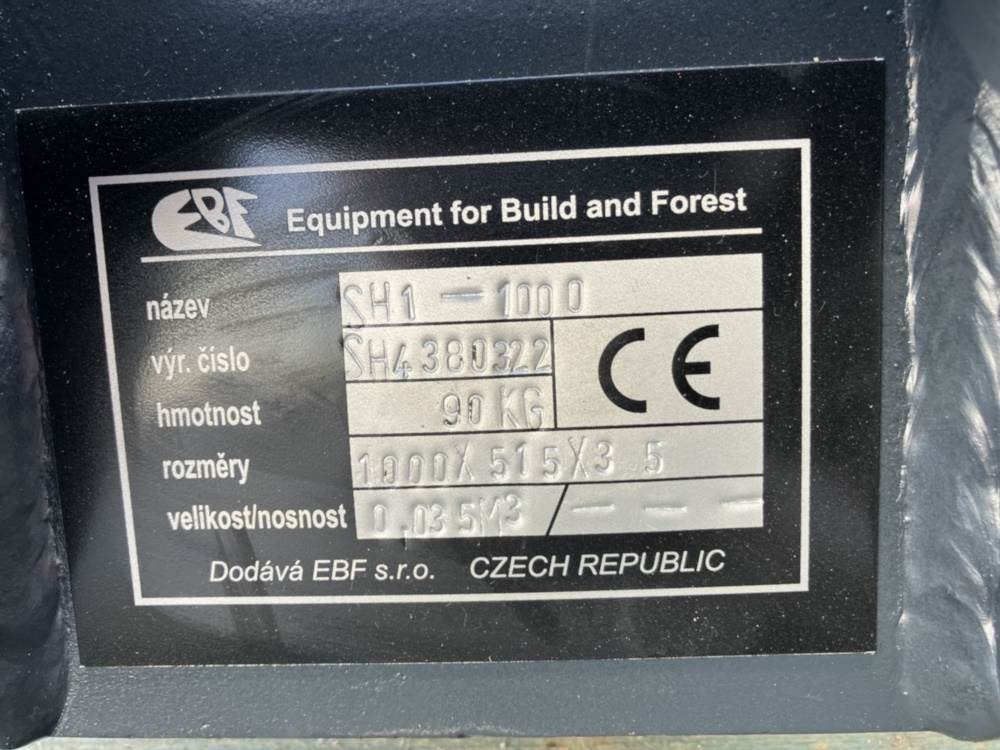 EBF Böschungslöffel schwenkbar - Festanbau - Retroexcavadora: foto 4 EBF Böschungslöffel schwenkbar - Festanbau - Retroexcavadora: foto 4