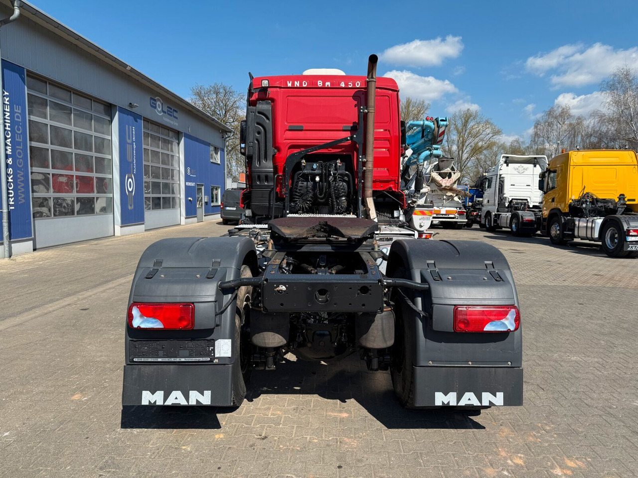 MAN TGS 18.510 4x4 SZM - Kipphyd. Blatt Luft Pritard - Cabeza tractora: foto 4 MAN TGS 18.510 4x4 SZM - Kipphyd. Blatt Luft Pritard - Cabeza tractora: foto 4