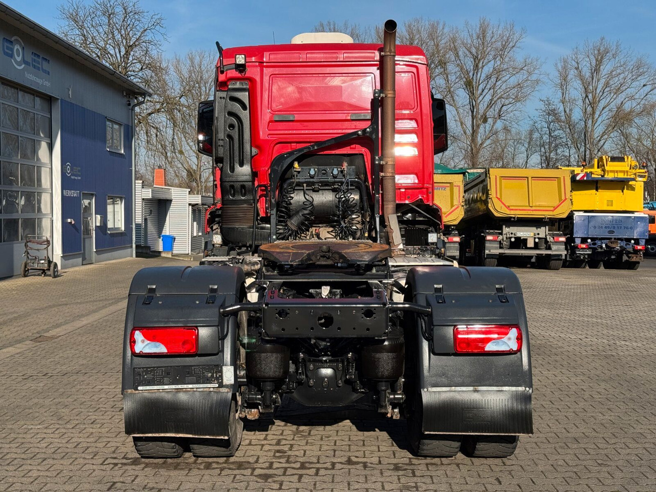 MAN TGS 18.510 4x4 SZM - Kipphyd. Blatt Luft Pritard - Cabeza tractora: foto 5 MAN TGS 18.510 4x4 SZM - Kipphyd. Blatt Luft Pritard - Cabeza tractora: foto 5