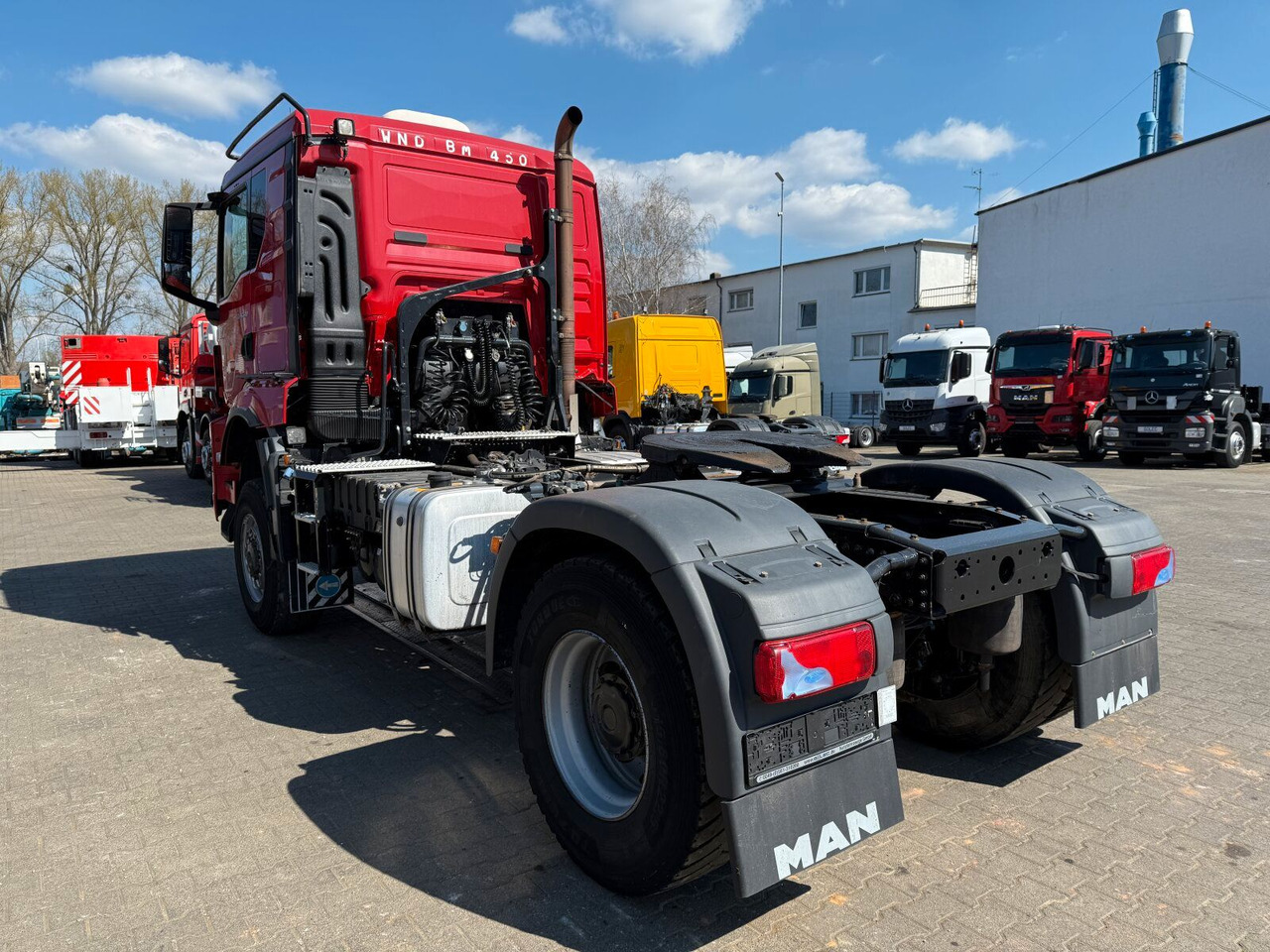 MAN TGS 18.510 4x4 SZM - Kipphyd. Blatt Luft Pritard - Cabeza tractora: foto 5 MAN TGS 18.510 4x4 SZM - Kipphyd. Blatt Luft Pritard - Cabeza tractora: foto 5