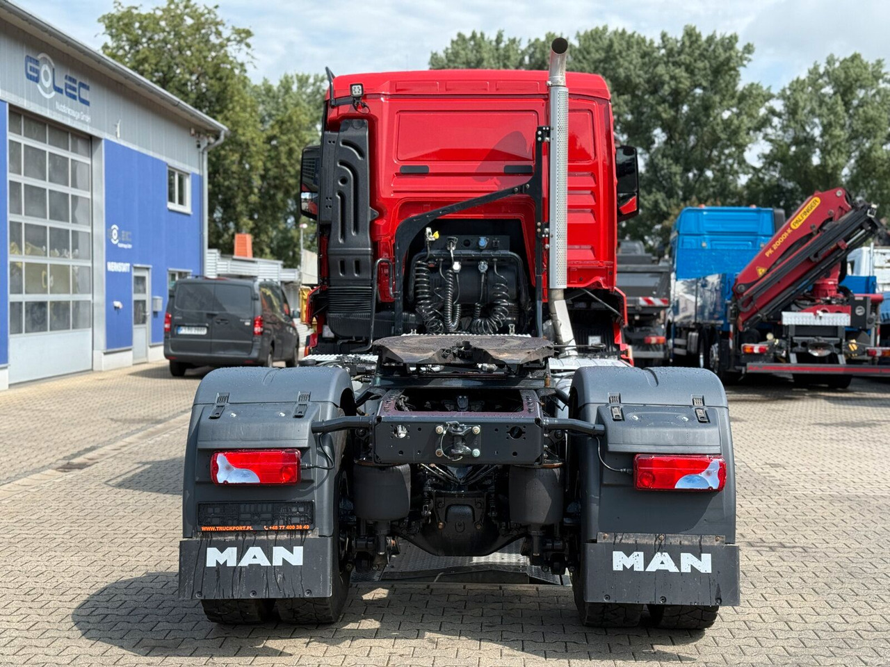 MAN TGS 18.520 4x4 SZM - Kipphyd. Blatt Luft Pritard - Cabeza tractora: foto 4 MAN TGS 18.520 4x4 SZM - Kipphyd. Blatt Luft Pritard - Cabeza tractora: foto 4