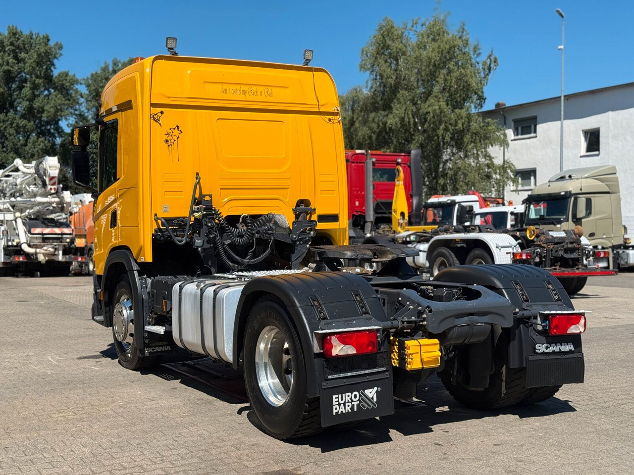 Scania G450 4x2 Euro 6 SZM Kipphydraulik Blatt/ Luft - Cabeza tractora: foto 5 Scania G450 4x2 Euro 6 SZM Kipphydraulik Blatt/ Luft - Cabeza tractora: foto 5
