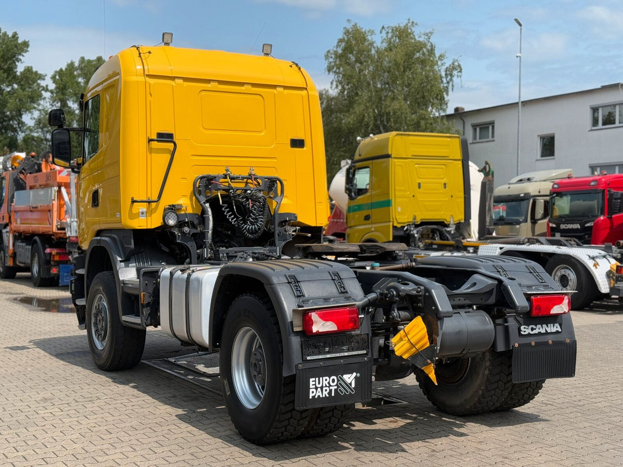 Scania G450 4x4 Euro 6 SZM Kipphydraulik Blatt/ Luft - Cabeza tractora: foto 5 Scania G450 4x4 Euro 6 SZM Kipphydraulik Blatt/ Luft - Cabeza tractora: foto 5